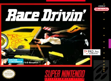 Race Drivin' (USA) box cover front